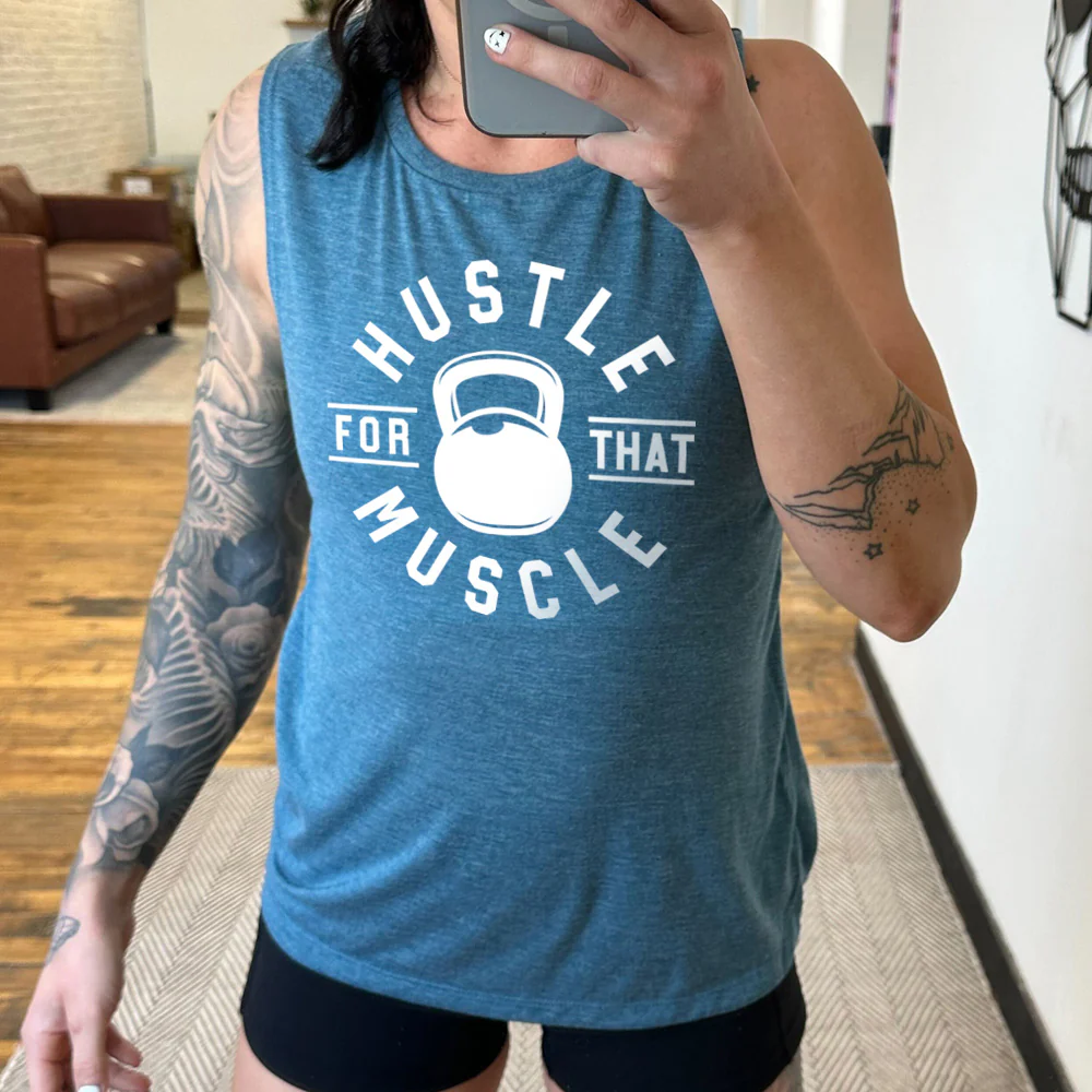 Hustle For That Muscle Muscle Tank - Image 2