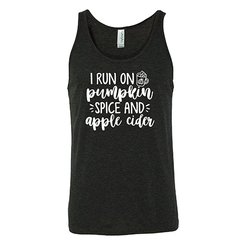 I Run on Pumpkin Spice & Apple Cider Shirt Unisex - Image 2