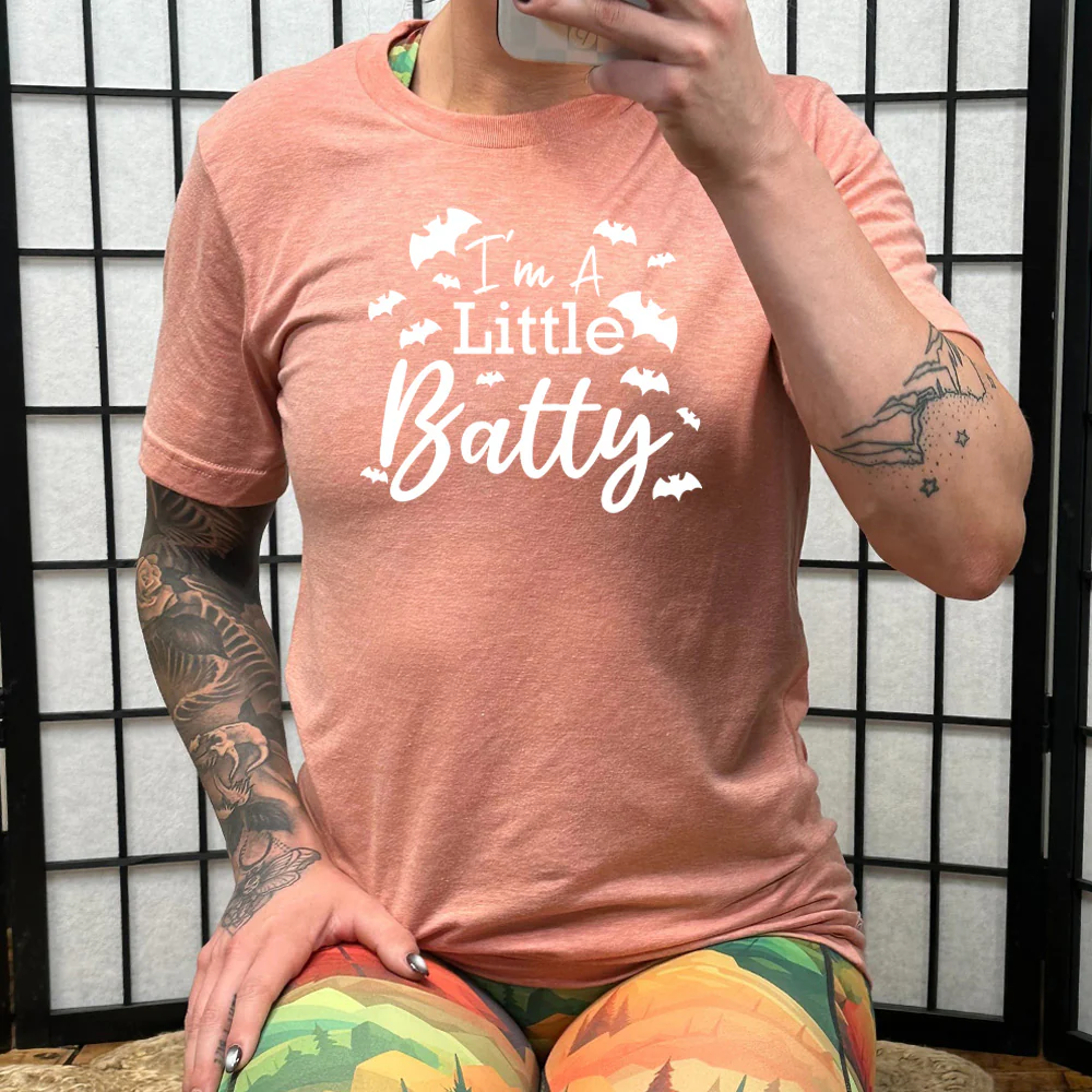 I'm A Little Batty Shirt Unisex - Image 11