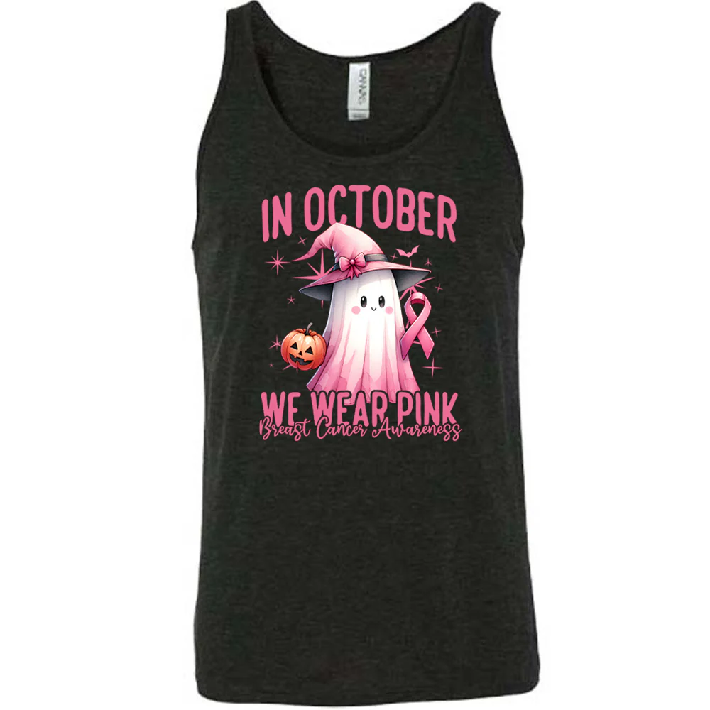 In October We Wear Pink Shirt Unisex - Image 2