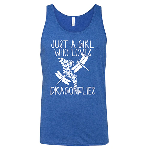 Just A Girl Who Loves Dragonflies Shirt Unisex - Image 4