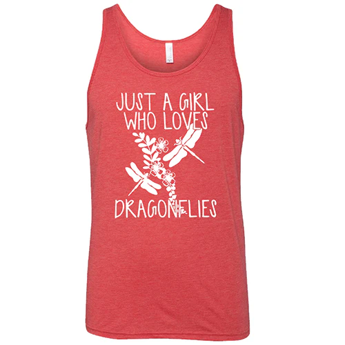 Just A Girl Who Loves Dragonflies Shirt Unisex - Image 8