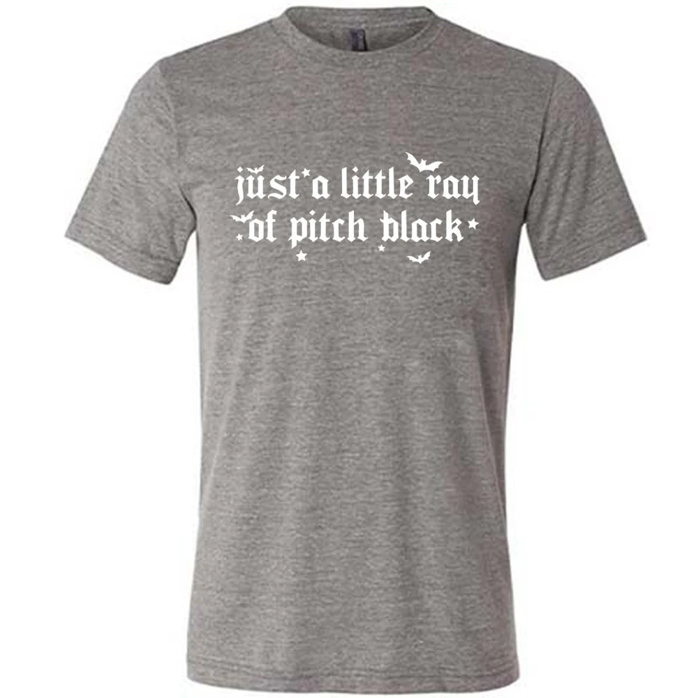 Just A Little Ray Of Pitch Black Shirt Unisex - Image 7