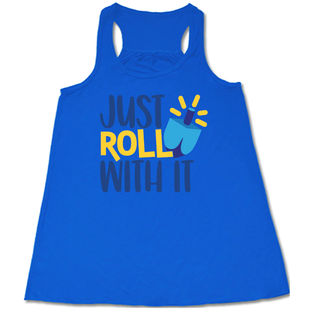 Just Roll With It Dreidel Shirt - Image 2