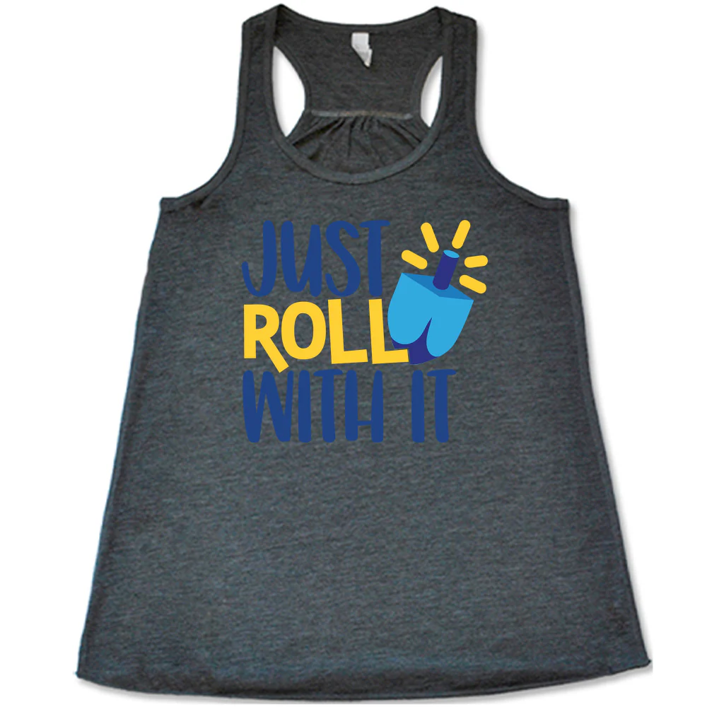 Just Roll With It Dreidel Shirt - Image 4