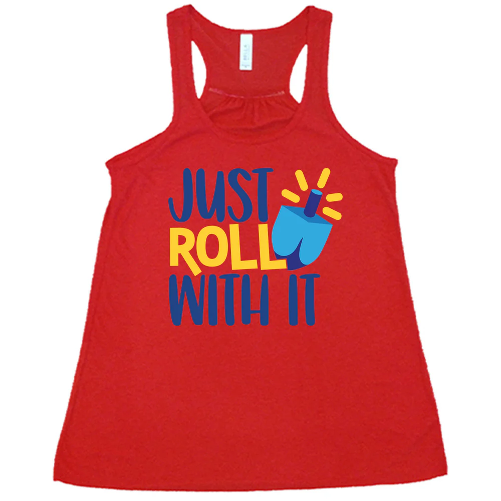 Just Roll With It Dreidel Shirt - Image 5