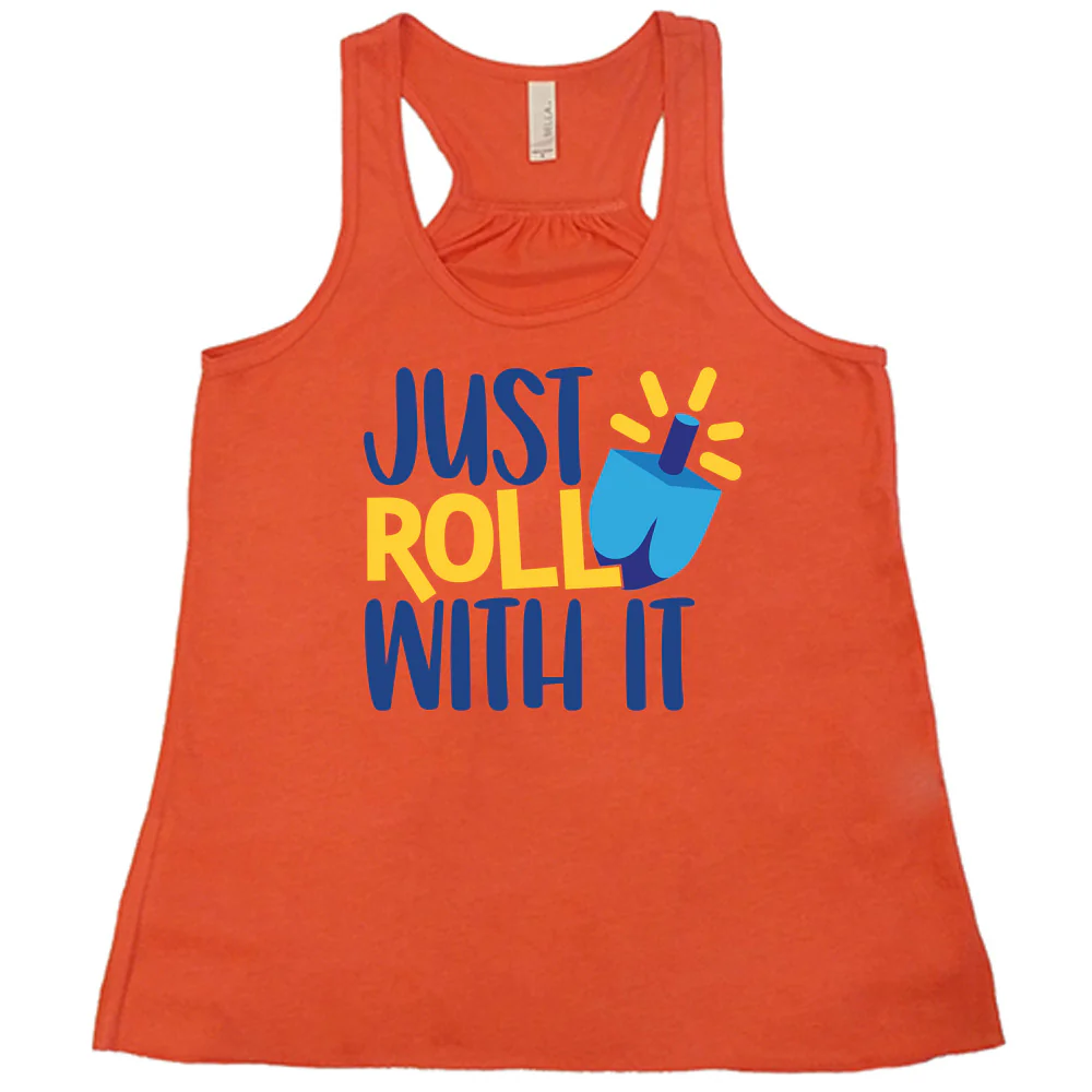 Just Roll With It Dreidel Shirt - Image 6