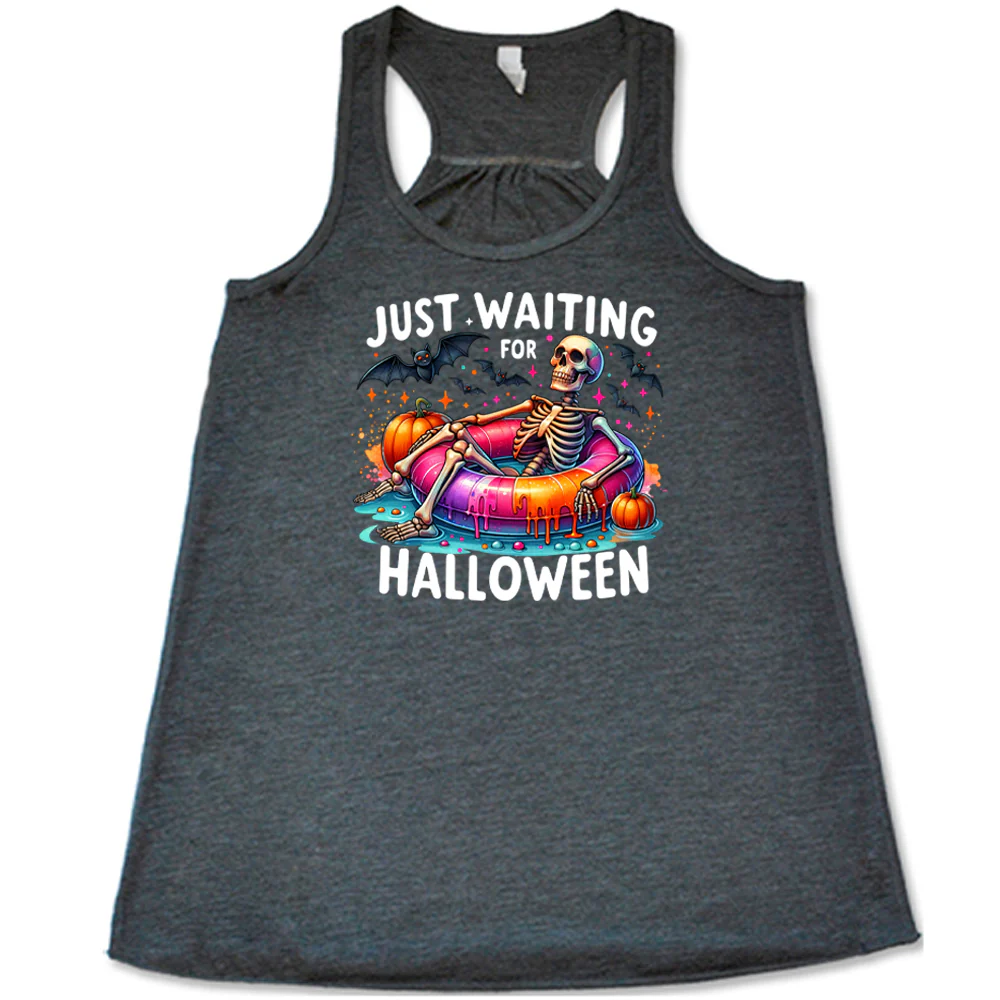 Just Waiting For Halloween Shirt - Image 8