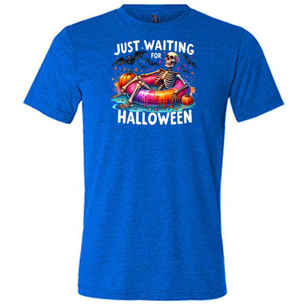 Just Waiting For Halloween Shirt Unisex - Image 8