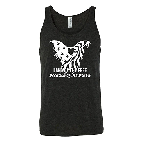 Land Of The Free Because Of The Brave Shirt Unisex - Image 4