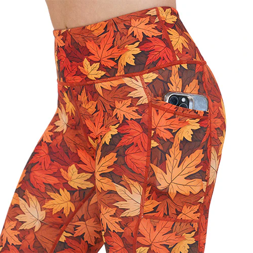 Leaf Me Alone Leggings - Image 2