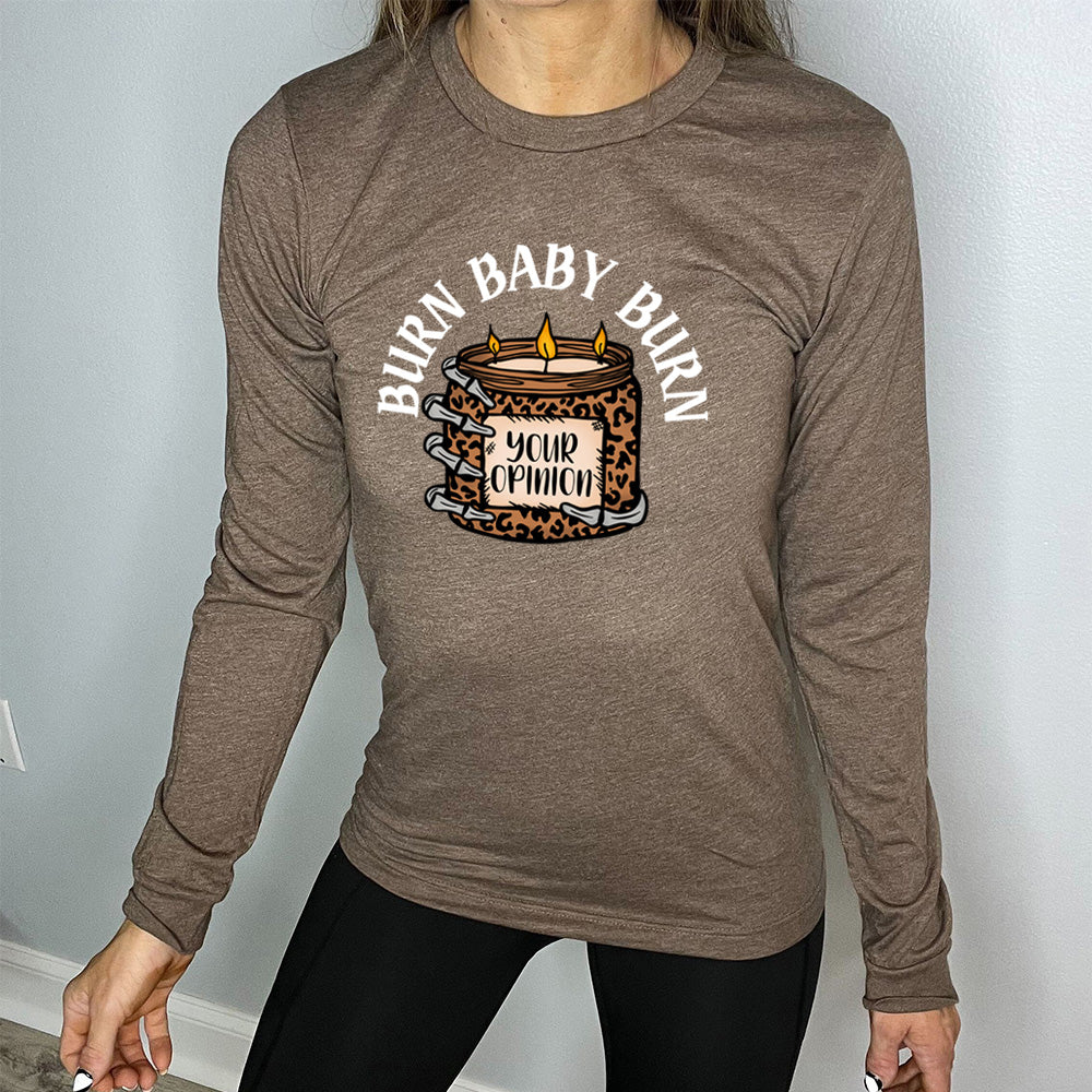 Long Sleeve Tee | Burn Baby Burn - Image 5