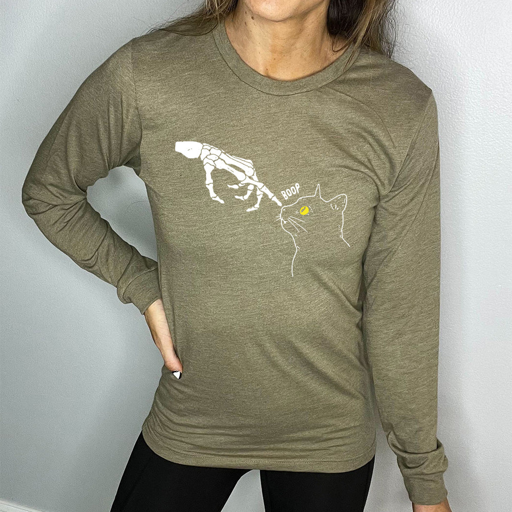 Long Sleeve Tee | Cat Boop - Image 7