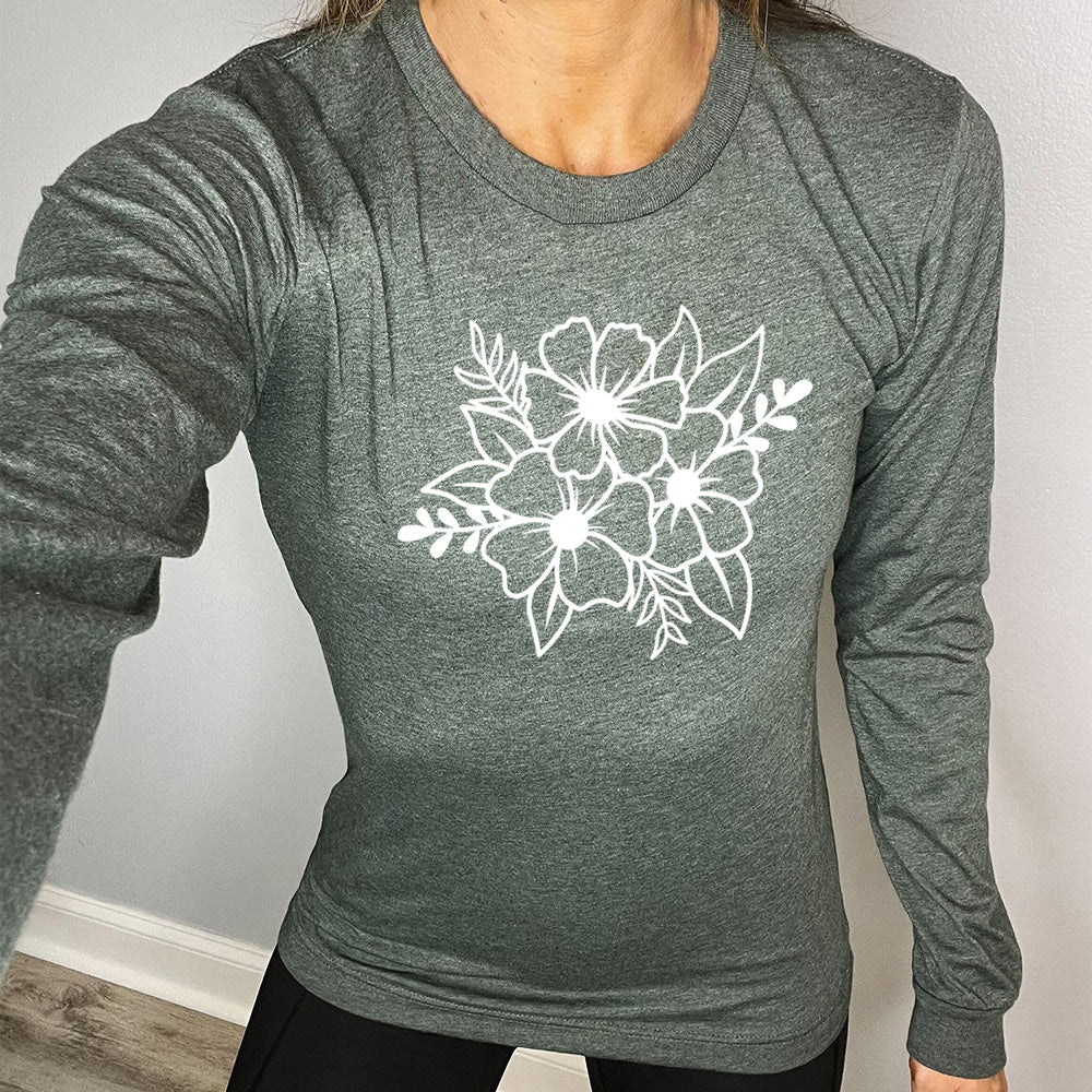 Long Sleeve Tee | Full Bloom - Image 4