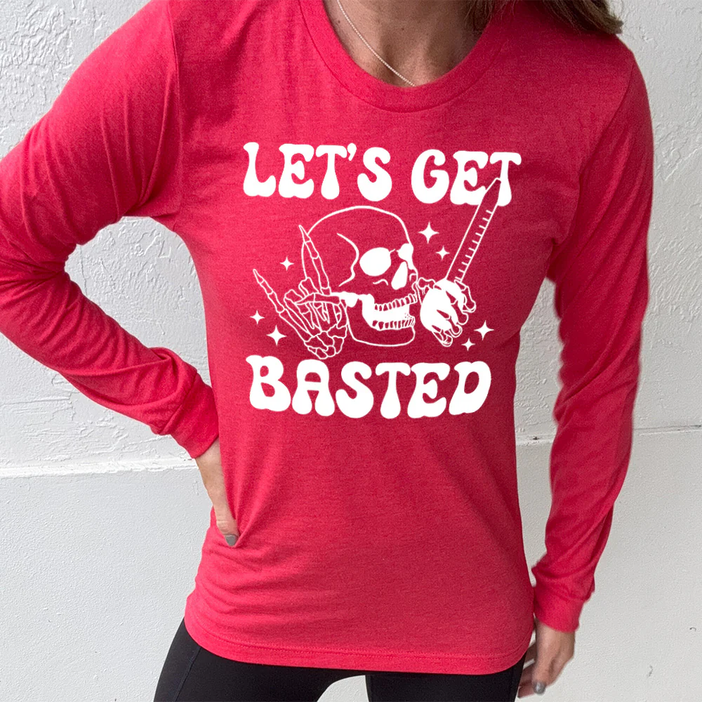 Long Sleeve Tee | Lets Get Basted - Image 9