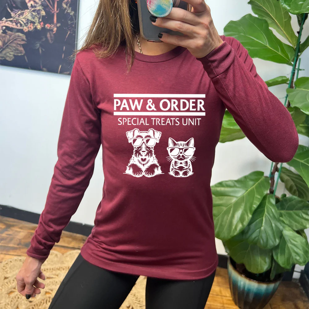 Long Sleeve Tee | Paw & Order - Image 2