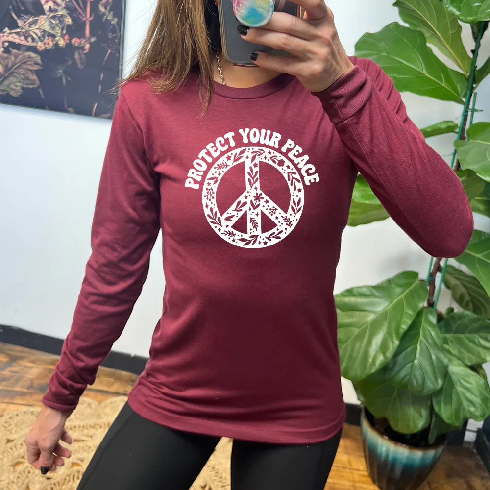 Long Sleeve Tee | Protect Your Peace - Image 6