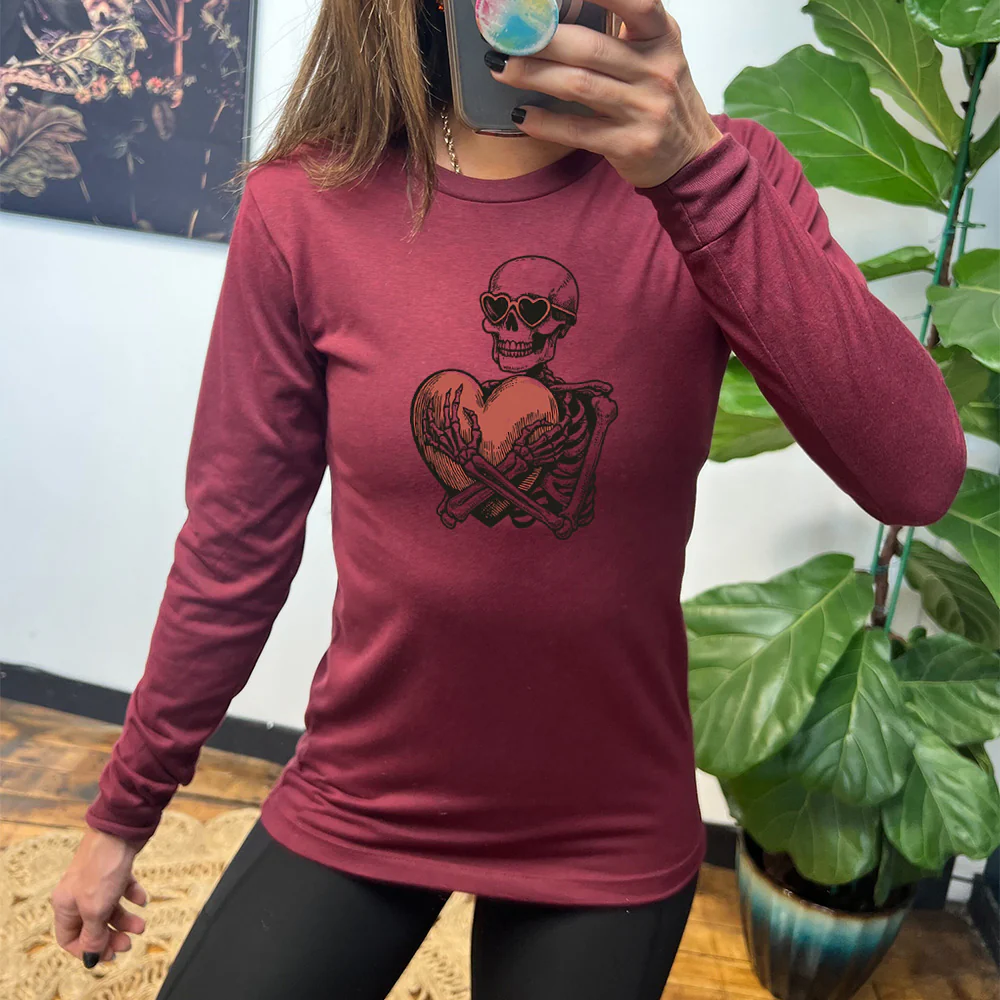 Long Sleeve Tee | Skeleton Hug - Image 2
