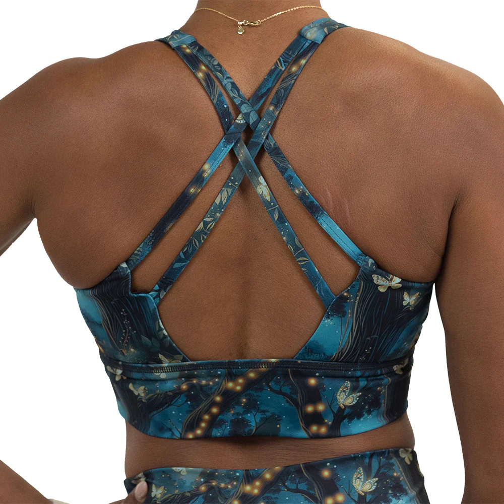 Longline Bra | Firefly Forest - Image 2