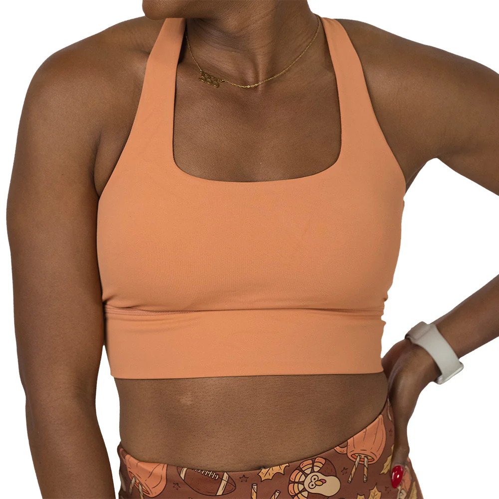 Longline Bra | Pumpkin Pie