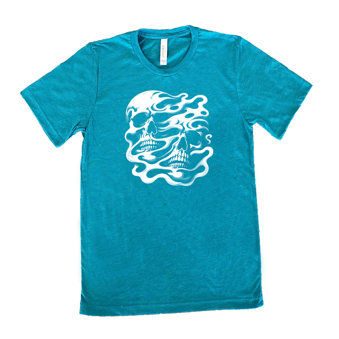 Melting Skulls Shirt Unisex - Image 9