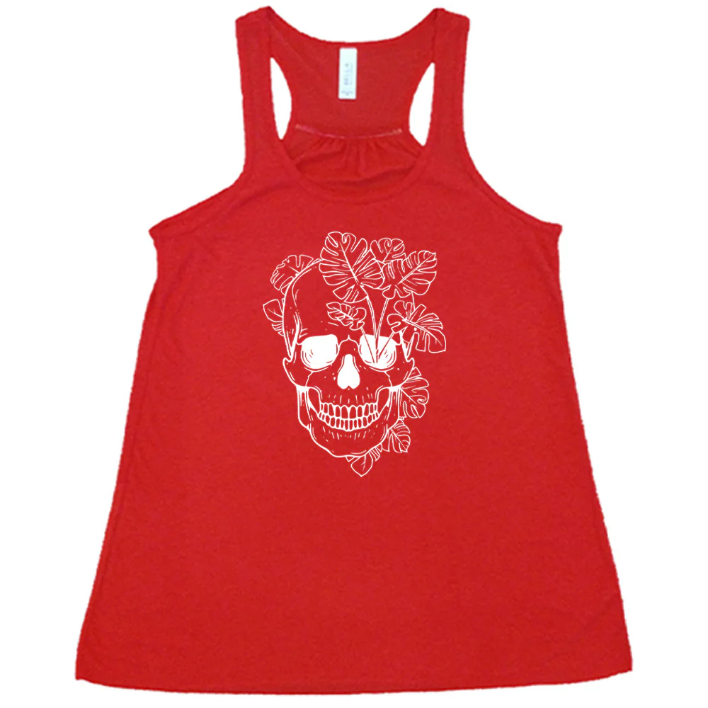 Monstera Plant Skull Shirt - Image 5