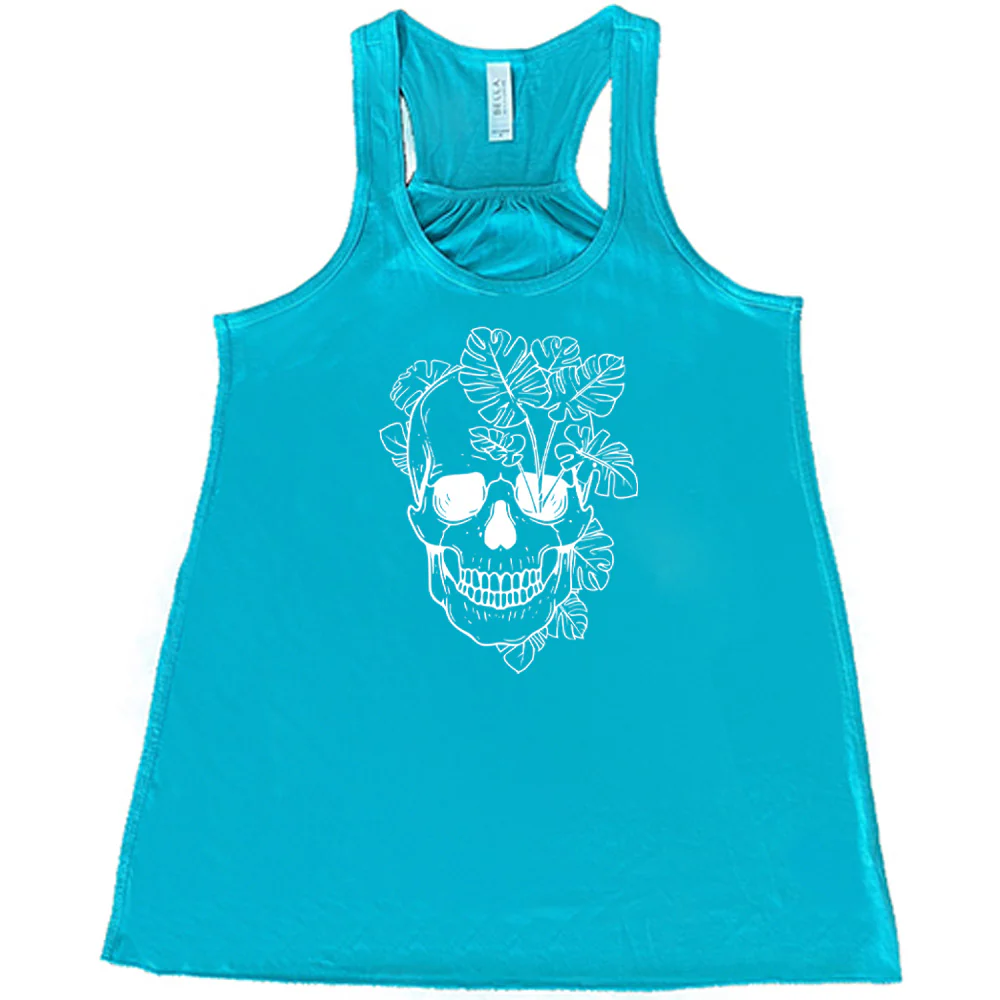 Monstera Plant Skull Shirt - Image 6
