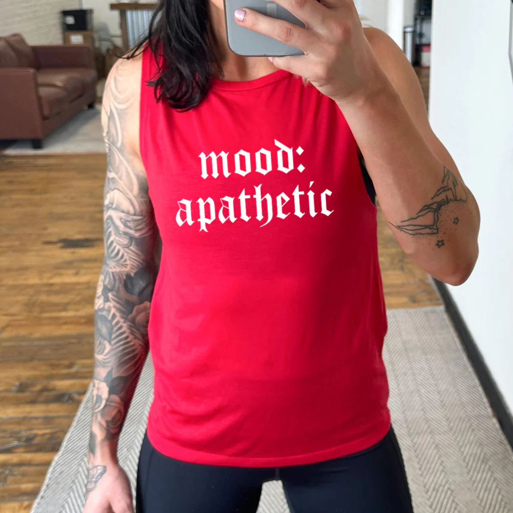 Mood: Apathetic Muscle Tank - Image 3