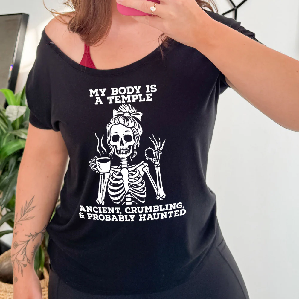 My Body Is a Temple | Slouchy Tee