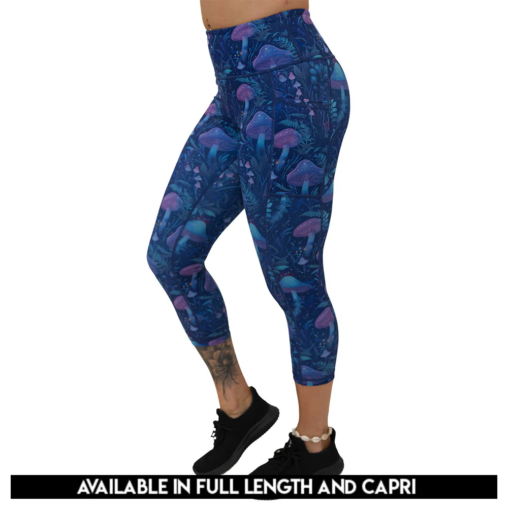 Mystic Mushroom Leggings - Image 3
