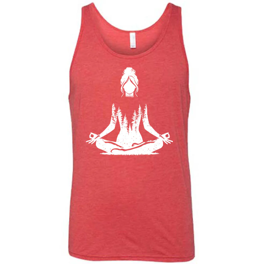 Nature Yoga Pose Shirt Unisex - Image 6