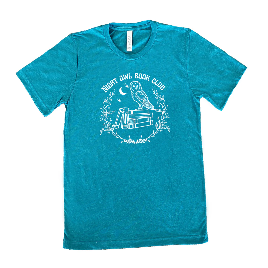 Night Owl Book Club Shirt Unisex - Image 10