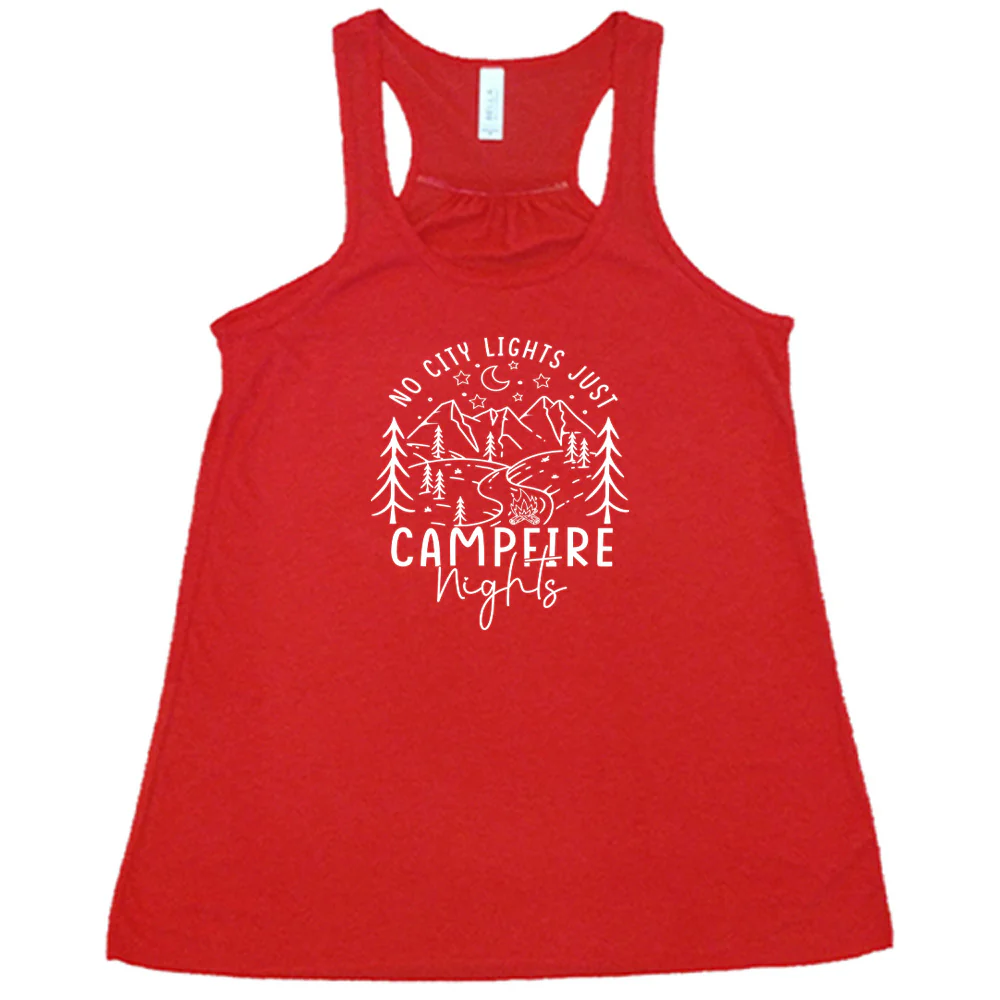 No City Lights Just Campfire Nights Shirt - Image 4