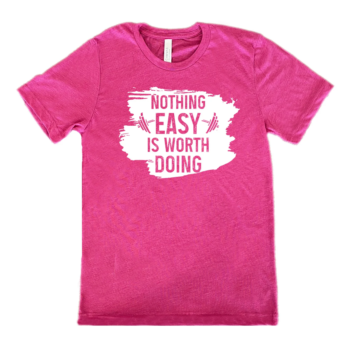 Nothing Easy Is Worth Doing Shirt Unisex - Image 9