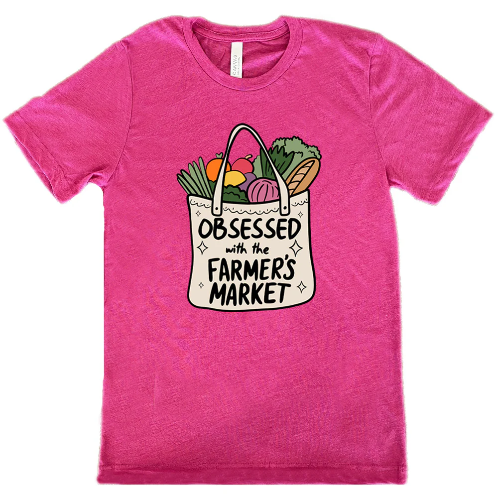 Obsessed With The Farmer's Market Shirt Unisex - Image 12