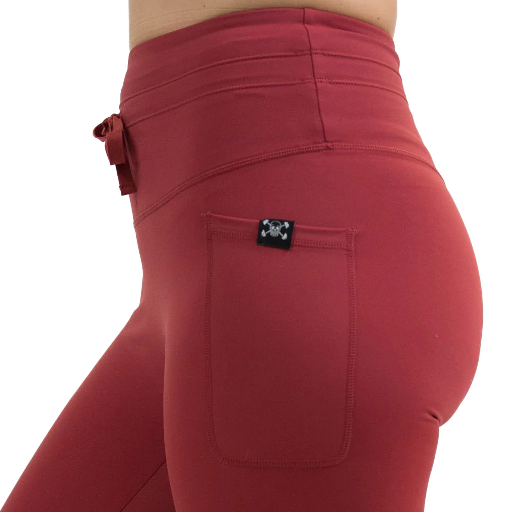 Omni Leggings | Garnet Red - Image 7