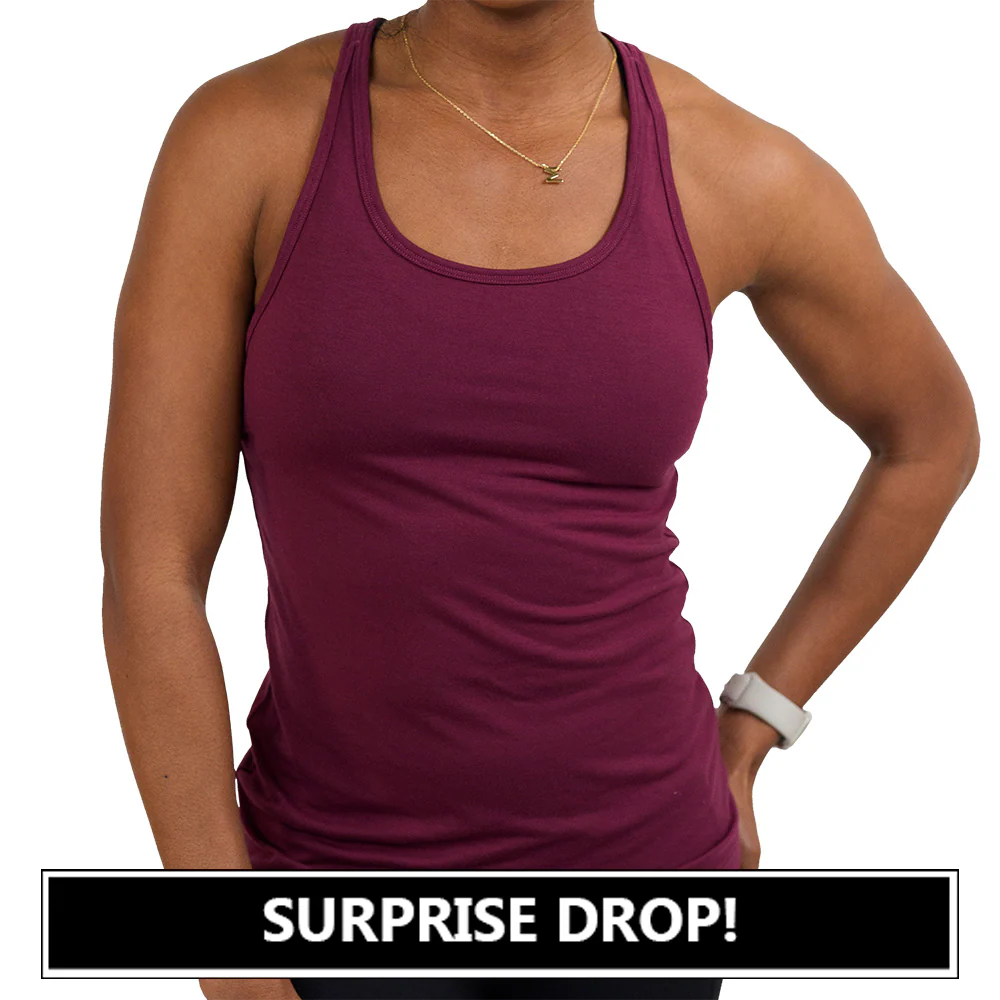 Open Back Tank | Sangria