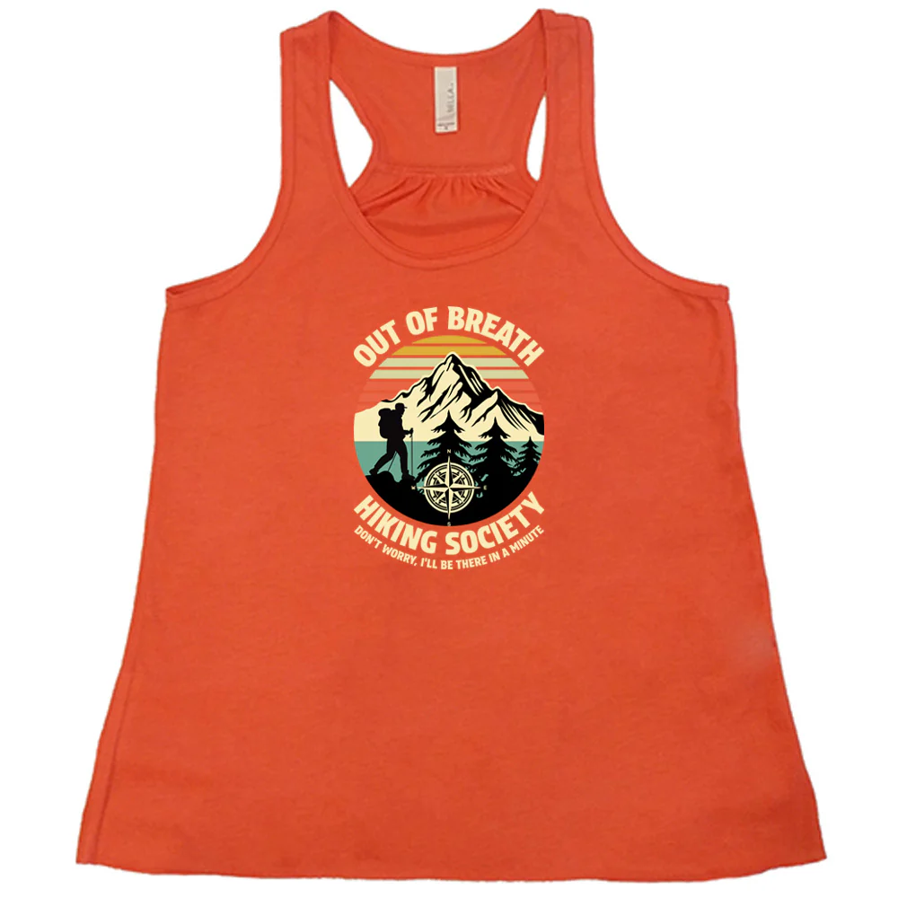 Out Of Breath Hiking Society Shirt - Image 6