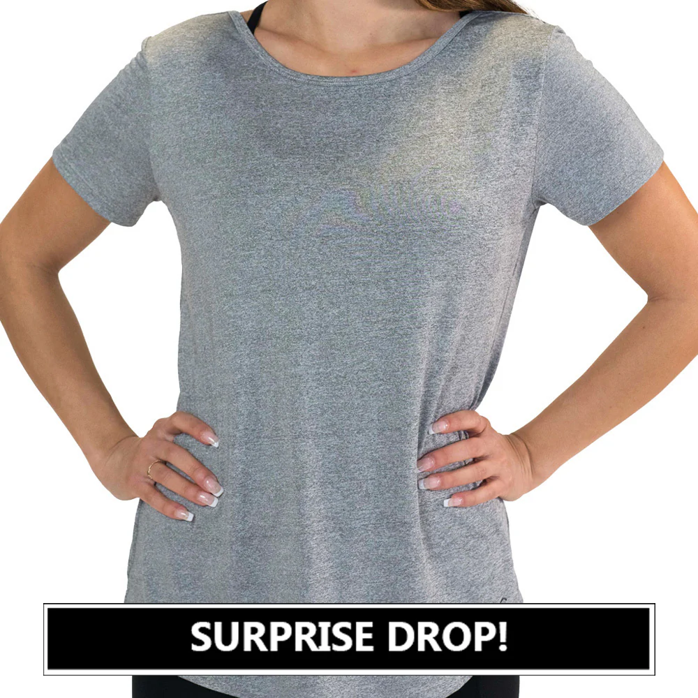 Performance Tee | Heather Grey