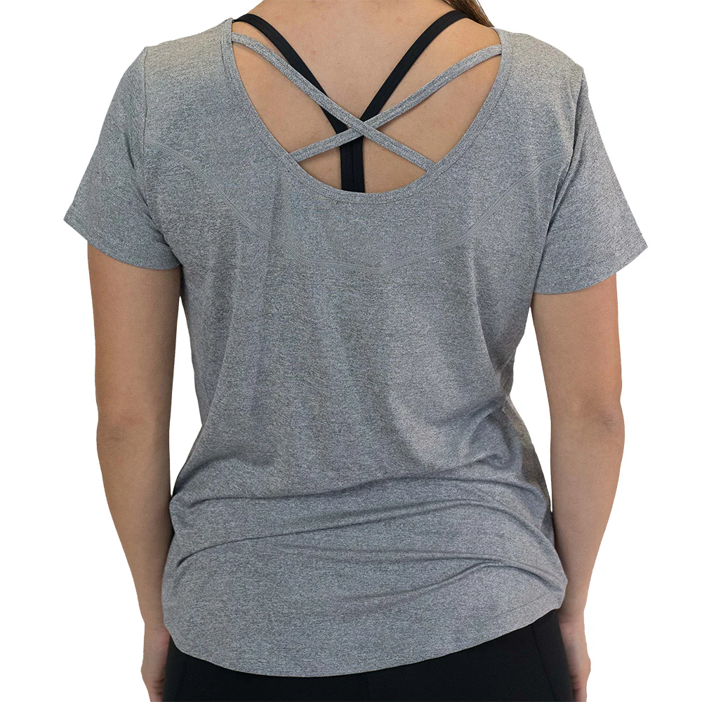 Performance Tee | Heather Grey - Image 2
