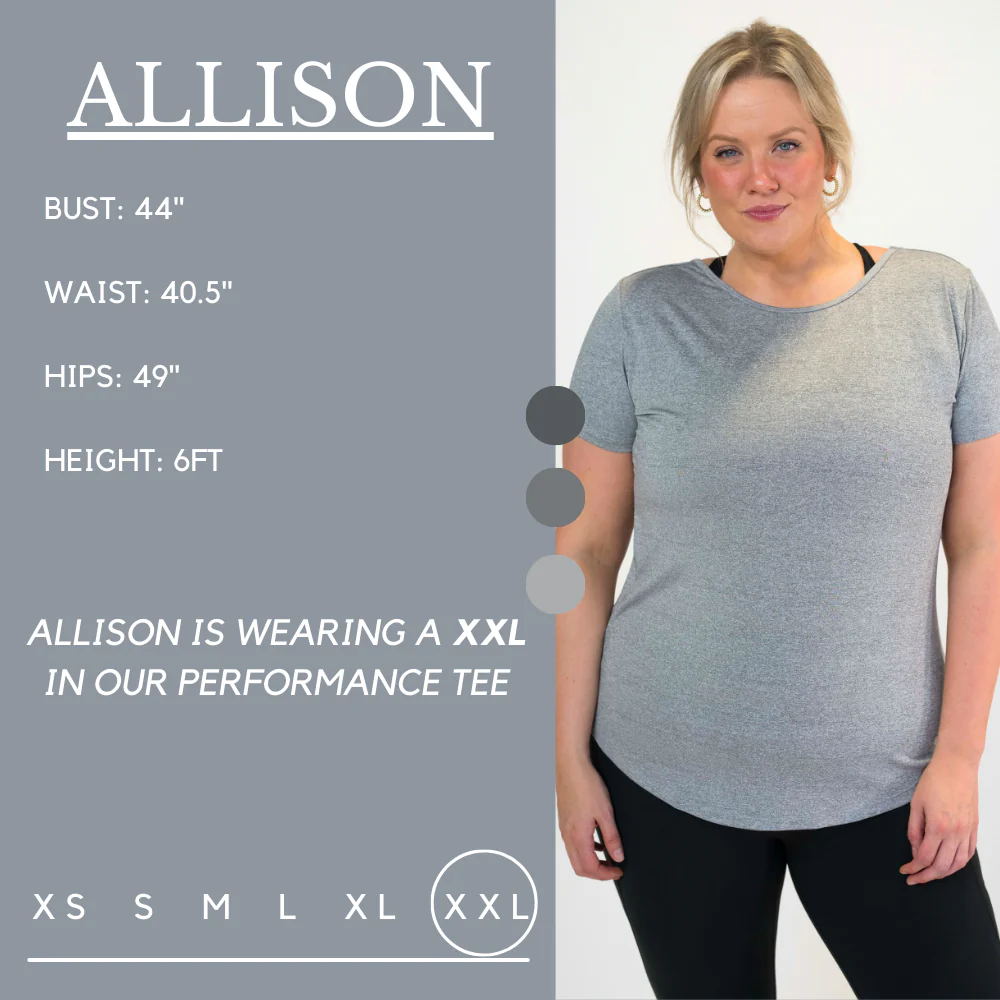 Performance Tee | Heather Grey - Image 4