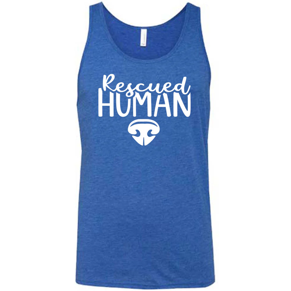 Rescued Human Shirt Unisex - Image 4