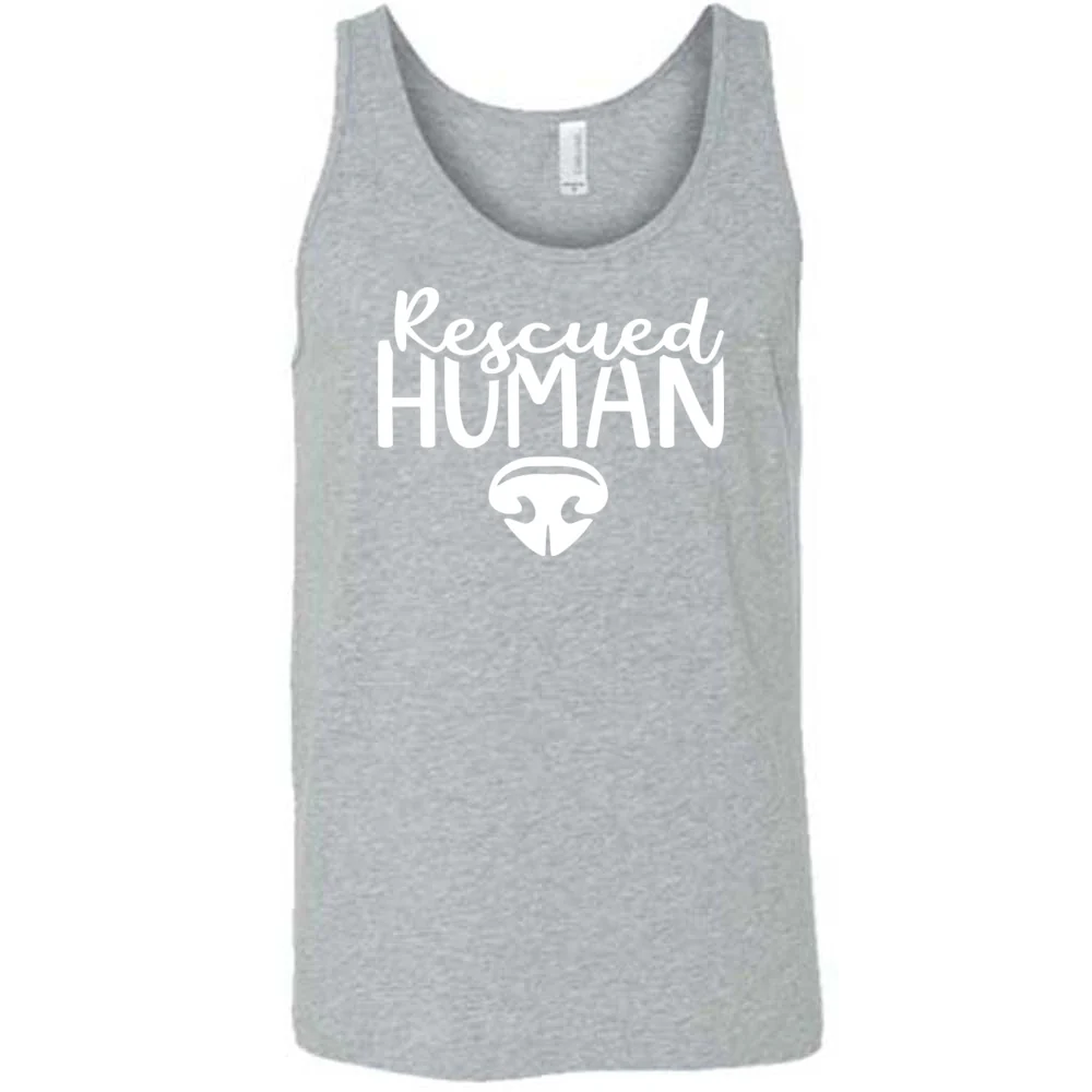 Rescued Human Shirt Unisex - Image 8