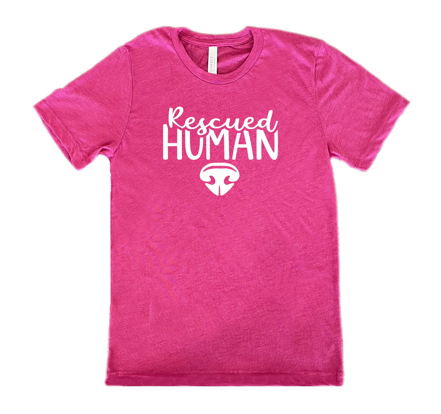 Rescued Human Shirt Unisex - Image 9