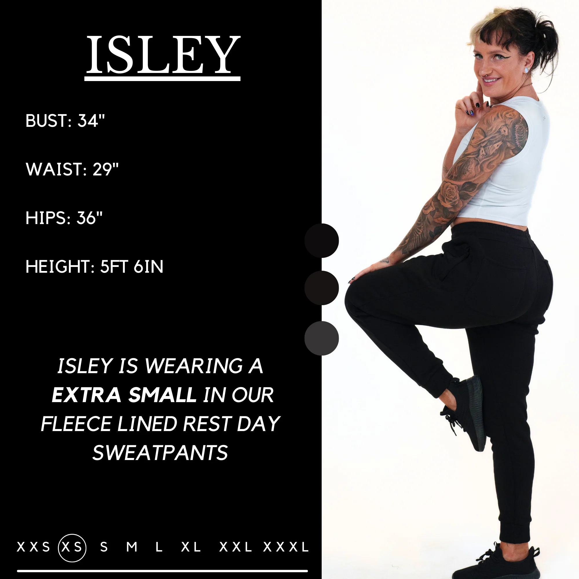 Rest Day Sweatpants | Fleece Lined | Black - Image 5