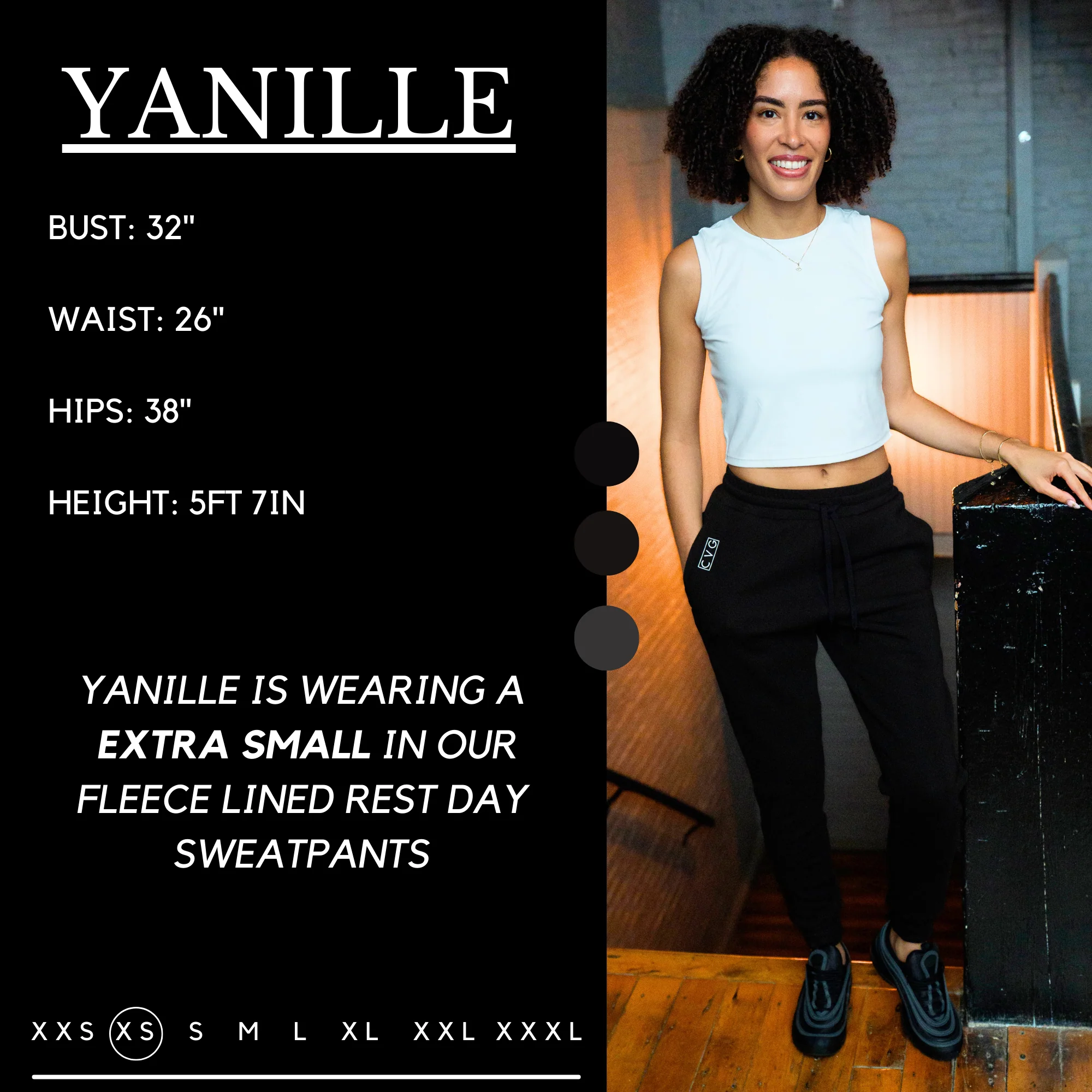 Rest Day Sweatpants | Fleece Lined | Black - Image 6