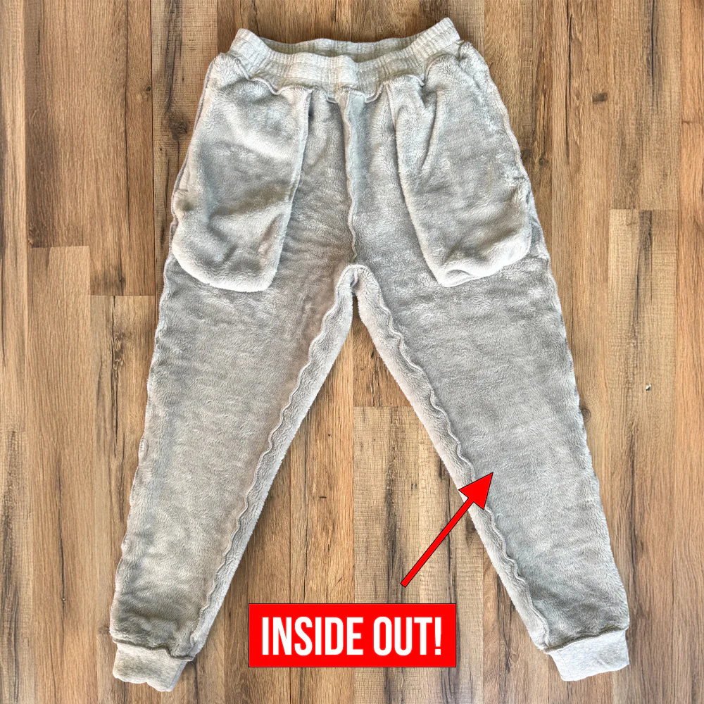 Rest Day Sweatpants | Fleece Lined | Grey - Image 2