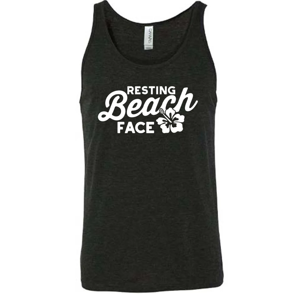 Resting Beach Face Shirt Unisex - Image 2