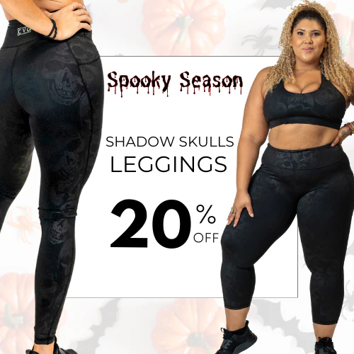 Shadow Skulls Leggings - Image 3