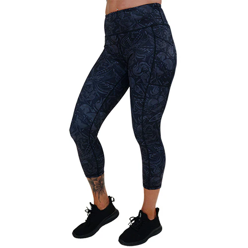 Shadow Vintage Tattoo Leggings - Image 6